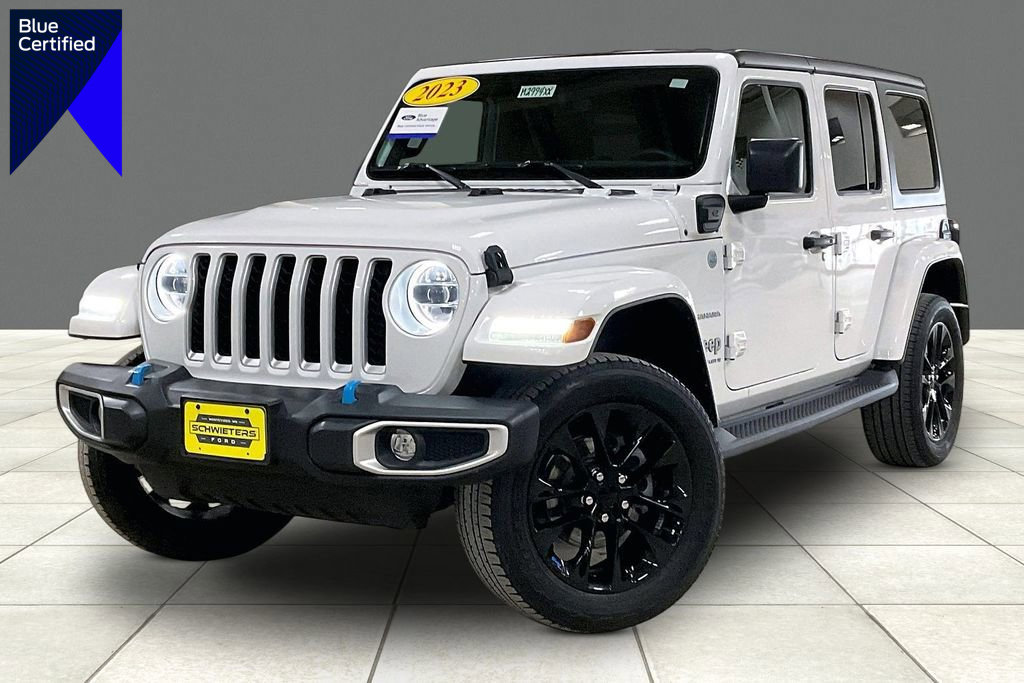 Used 2023 Jeep Wrangler Sahara 4xe w/ Cold Weather Group image 1