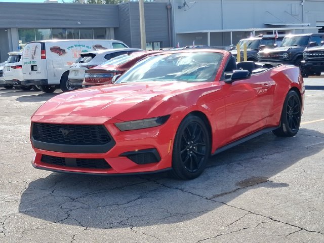 Certified 2025 Ford Mustang Convertible w/ Mustang Nite Pony Package RWD image 2