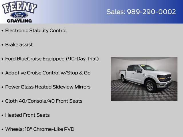 Certified 2024 Ford F150 XLT w/ Equipment Group 302A MID AWD/4WD image 17