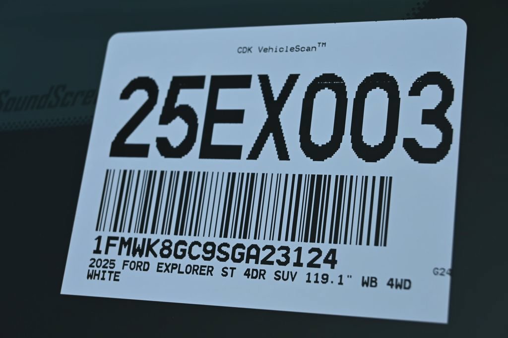 Certified 2025 Ford Explorer ST AWD/4WD image 46