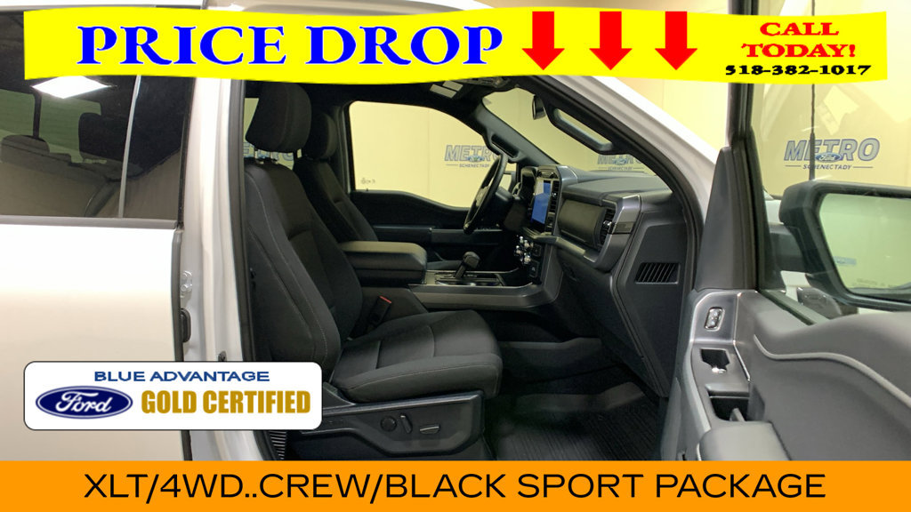 Certified 2025 Ford F150 XLT w/ Equipment Group 302A MID AWD/4WD image 12