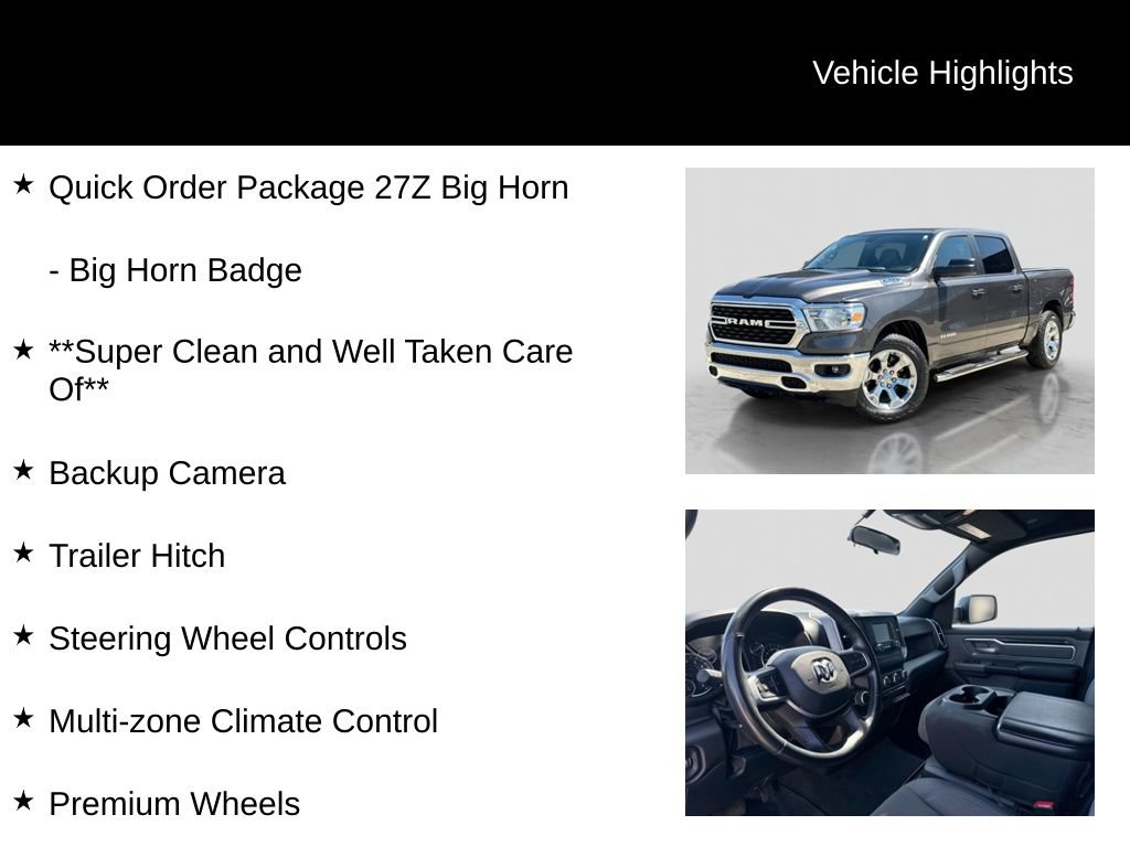 Used 2022 RAM 1500 Big Horn AWD/4WD image 6