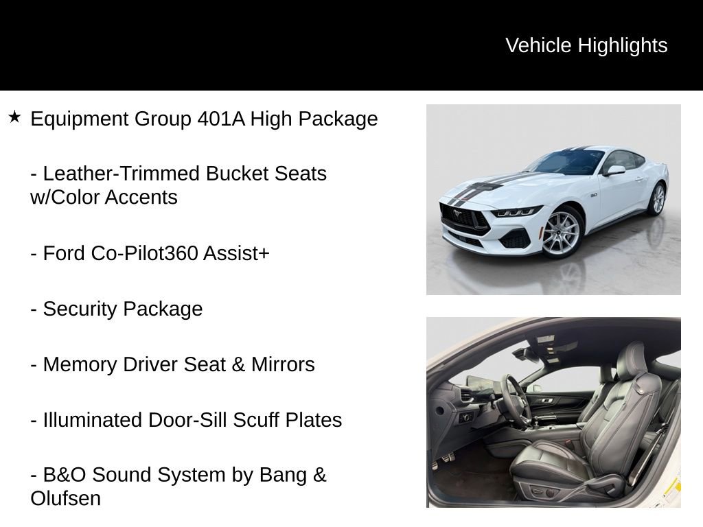 Certified 2024 Ford Mustang GT Premium RWD image 6
