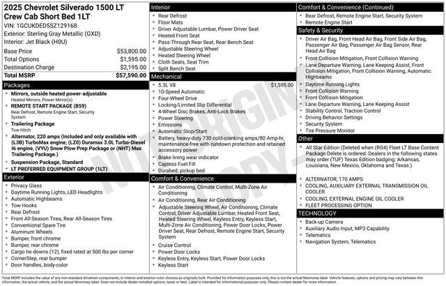 Used 2025 Chevrolet Silverado 1500 LT image 39