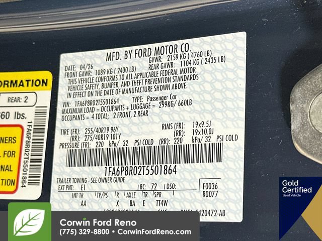 Certified 2026 Ford Mustang Dark Horse RWD image 35