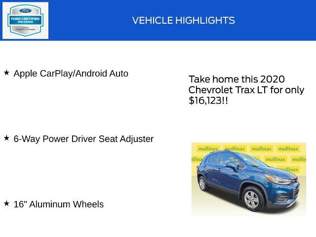 Used 2020 Chevrolet Trax LT w/ LT Convenience Package AWD/4WD image 19