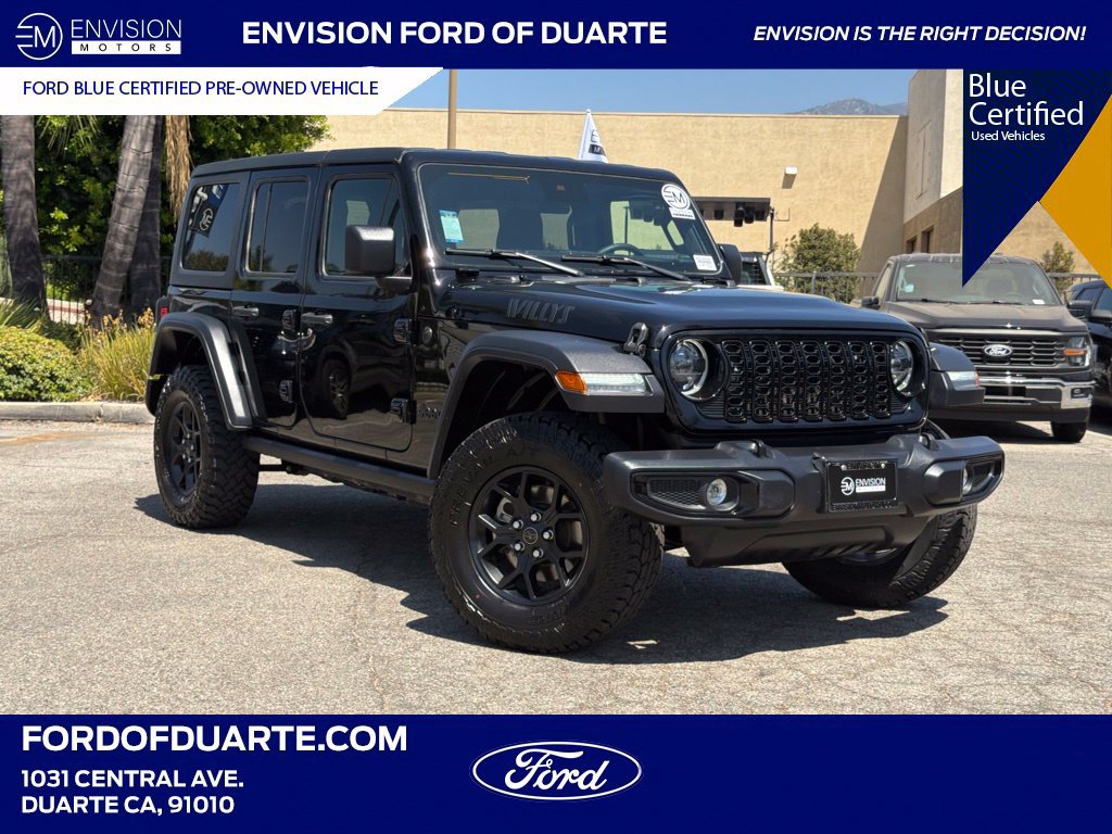Used 2025 Jeep Wrangler Unlimited Sport AWD/4WD image 1