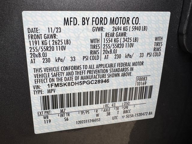 Certified 2023 Ford Explorer XLT w/ Equipment Group 202A AWD/4WD image 31