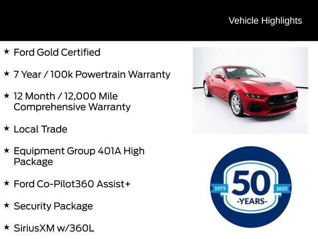 Certified 2024 Ford Mustang GT Premium RWD image 6