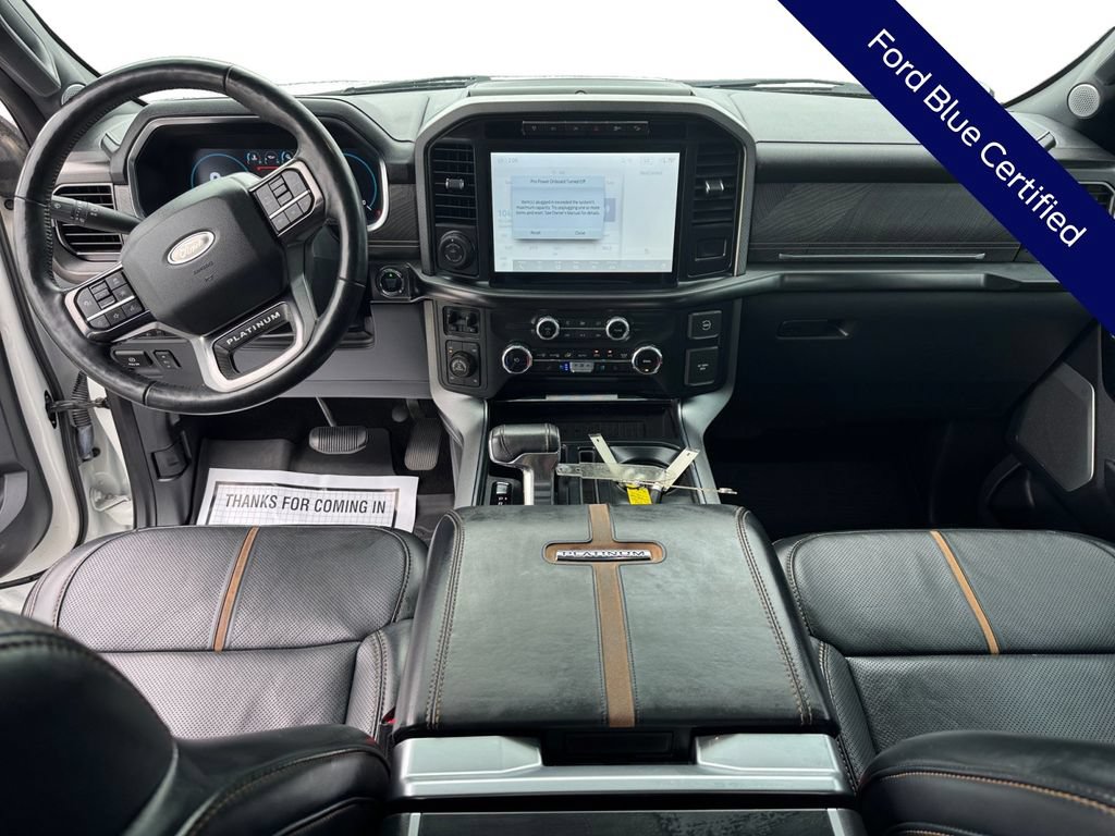 Certified 2023 Ford F150 Platinum w/ Equipment Group 701A High AWD/4WD image 14