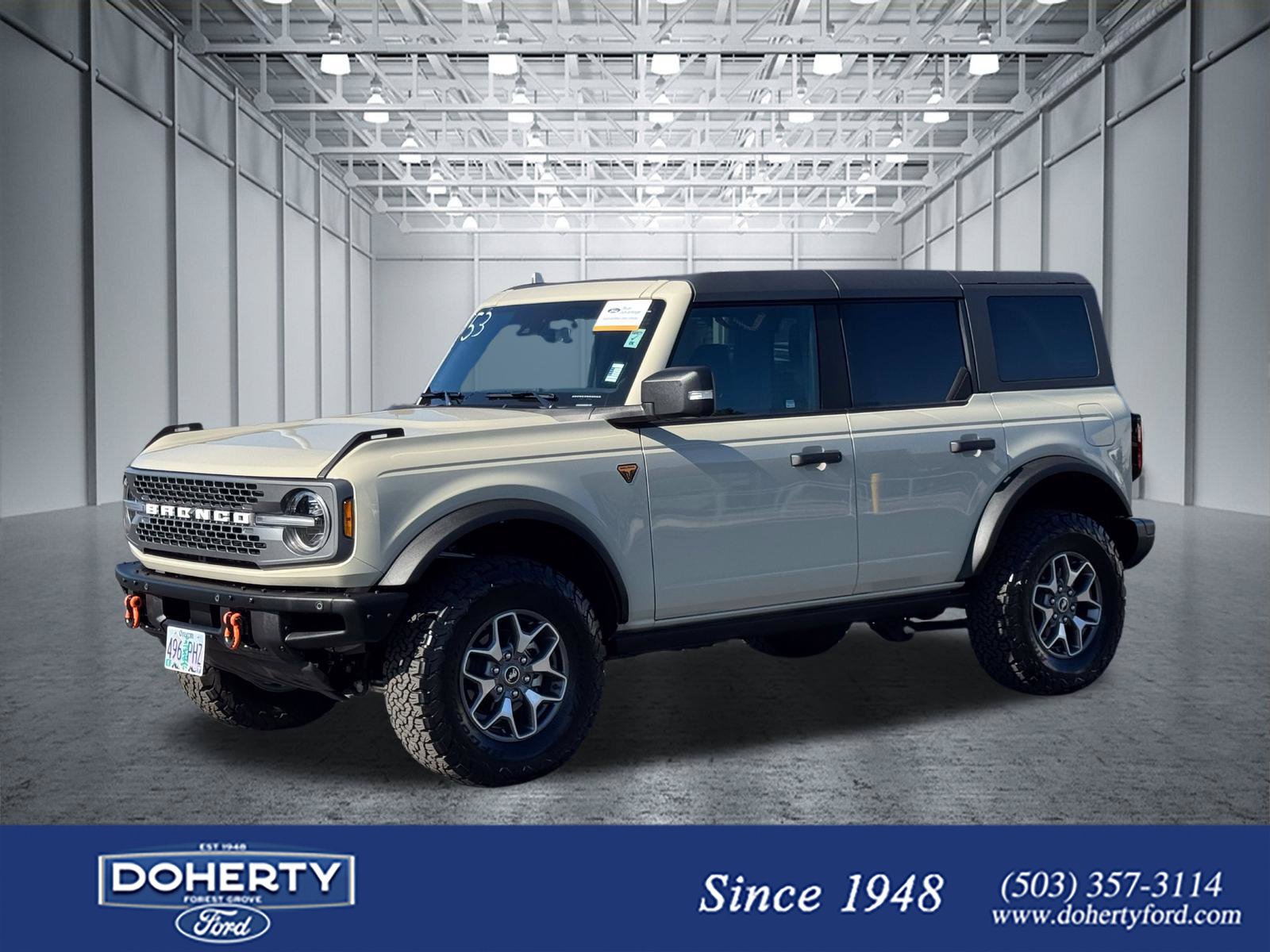 Certified 2025 Ford Bronco Badlands
