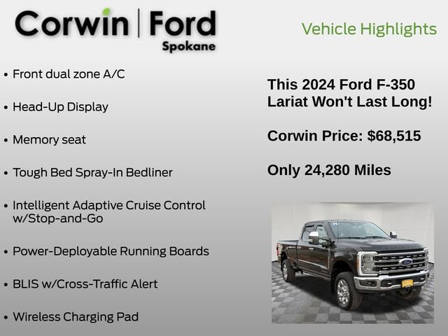 Certified 2024 Ford F350 Lariat w/ Lariat Ultimate Package image 25