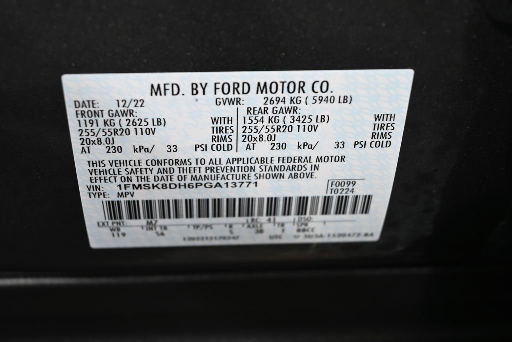 Certified 2023 Ford Explorer XLT w/ Equipment Group 202A AWD/4WD image 43