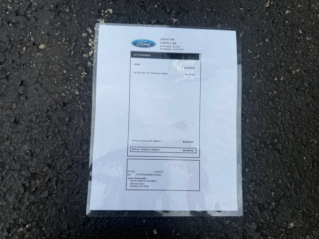 Certified 2024 Ford F150 Lariat w/ Equipment Group 502A High AWD/4WD image 15