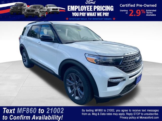 Certified 2023 Ford Explorer XLT w/ Equipment Group 202A AWD/4WD image 1