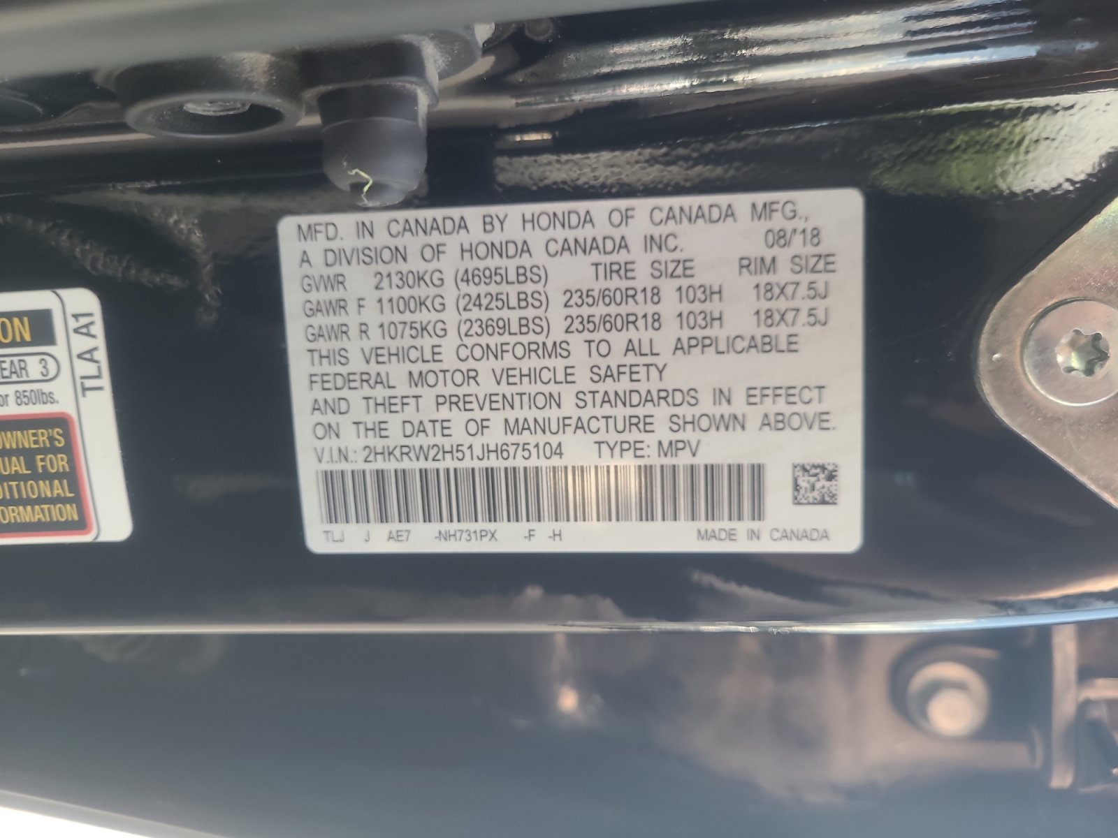 Used 2018 Honda CR-V EX image 25