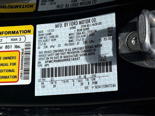 Certified 2024 Ford Bronco Sport Big Bend w/ Convenience Package AWD/4WD image 23