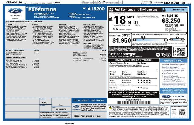 Certified 2022 Ford Expedition XLT AWD/4WD image 18