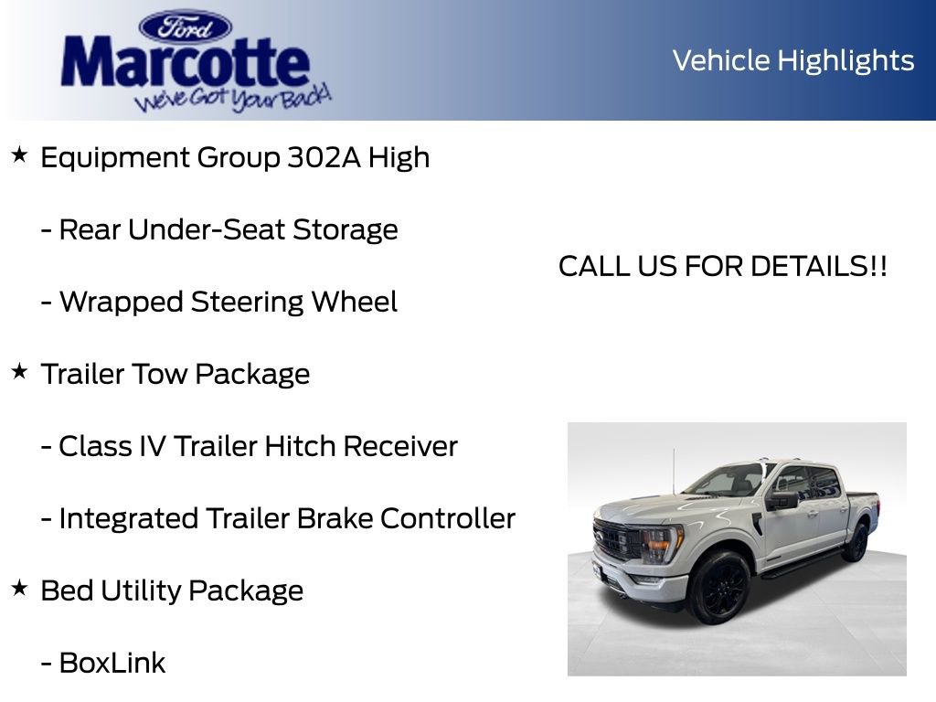 Certified 2023 Ford F150 XLT w/ Equipment Group 302A High AWD/4WD image 30
