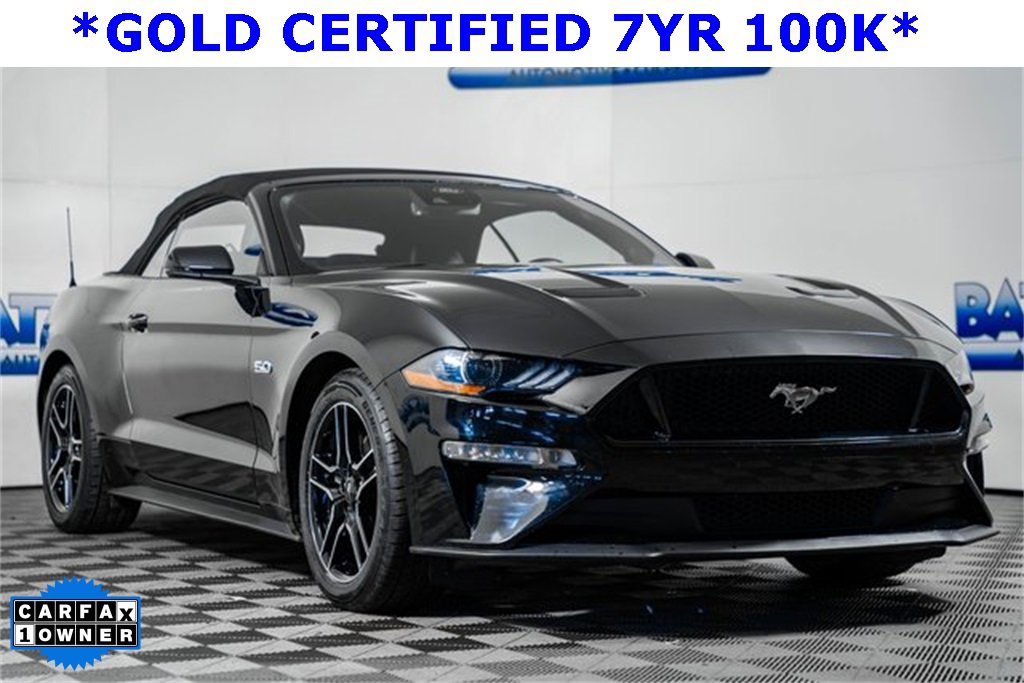 Certified 2022 Ford Mustang GT Premium w/ Equipment Group 401A image 1