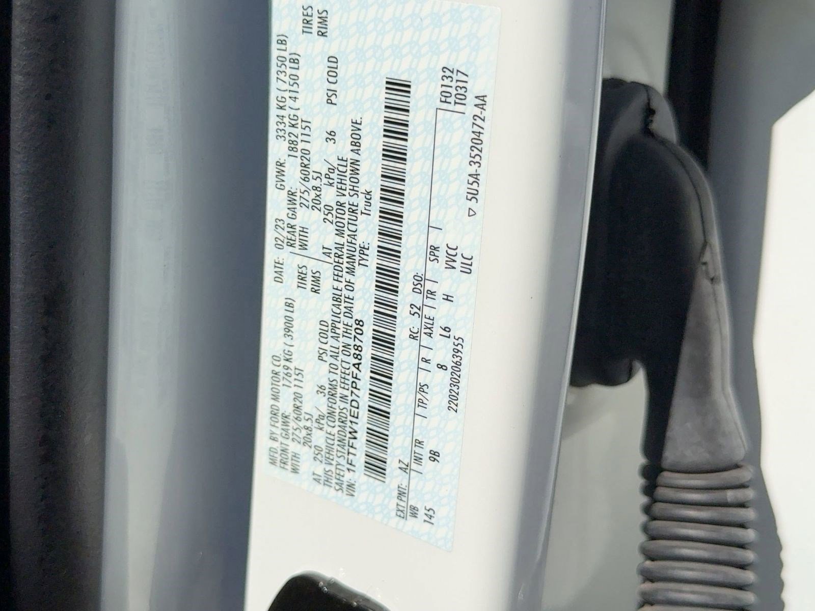 Certified 2023 Ford F150 Platinum w/ Equipment Group 701A High image 22