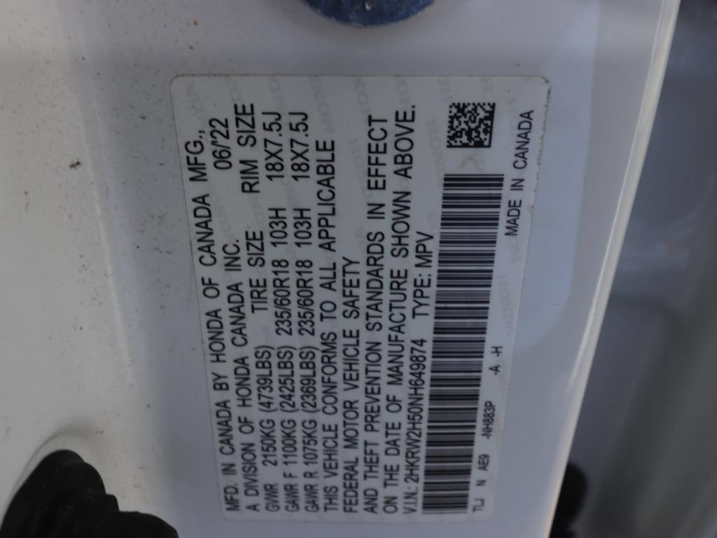 Used 2022 Honda CR-V EX image 24