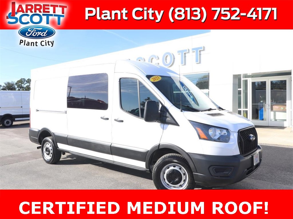 Certified 2023 Ford Transit 250 Medium Roof w/ Load Area Protection Package