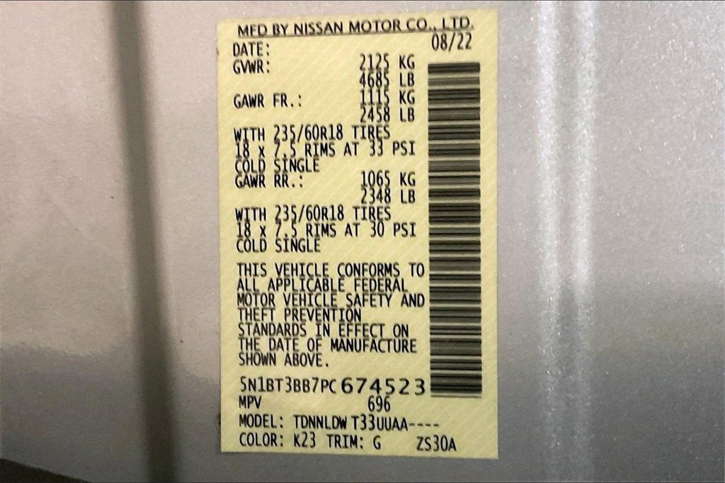 Used 2023 Nissan Rogue SV w/ SV Premium Package image 30