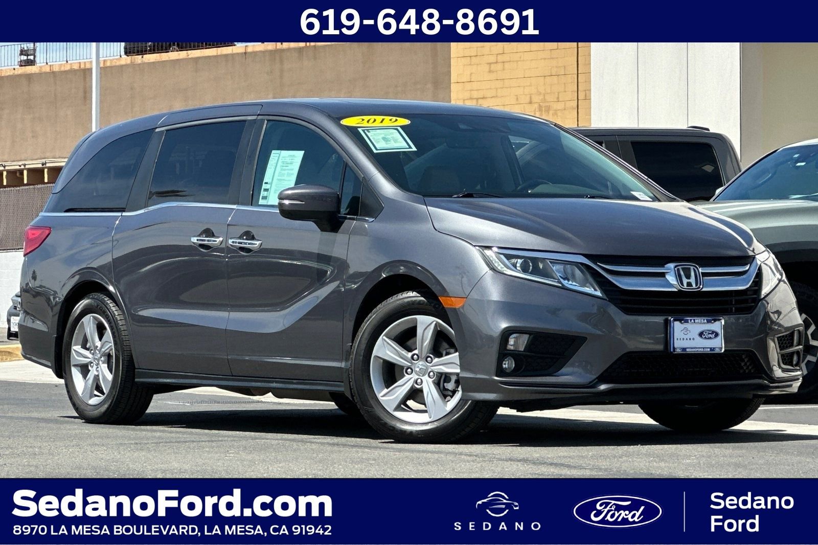 Used 2019 Honda Odyssey EX-L