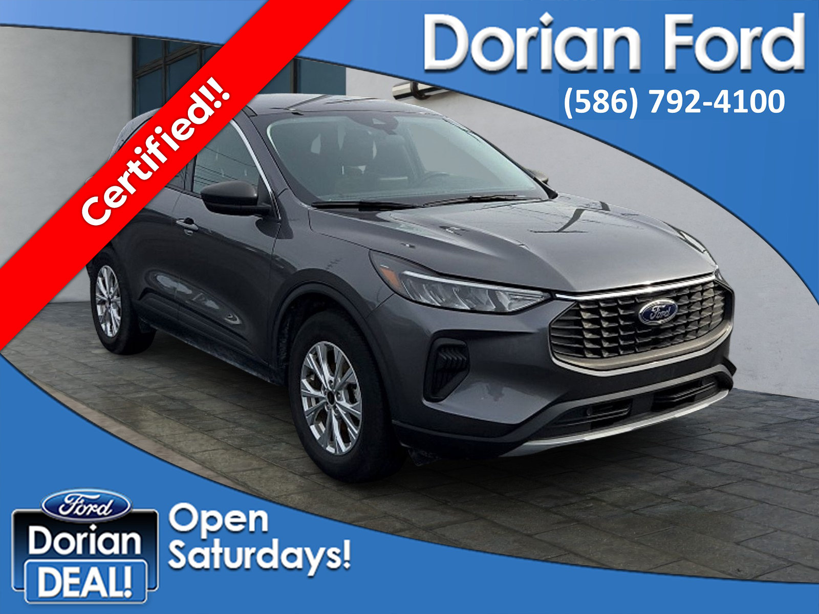 Certified 2023 Ford Escape Active AWD/4WD image 1