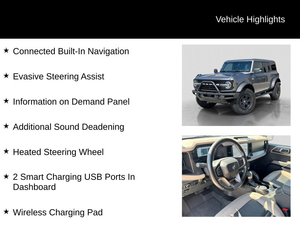 Certified 2023 Ford Bronco Wildtrak AWD/4WD image 31