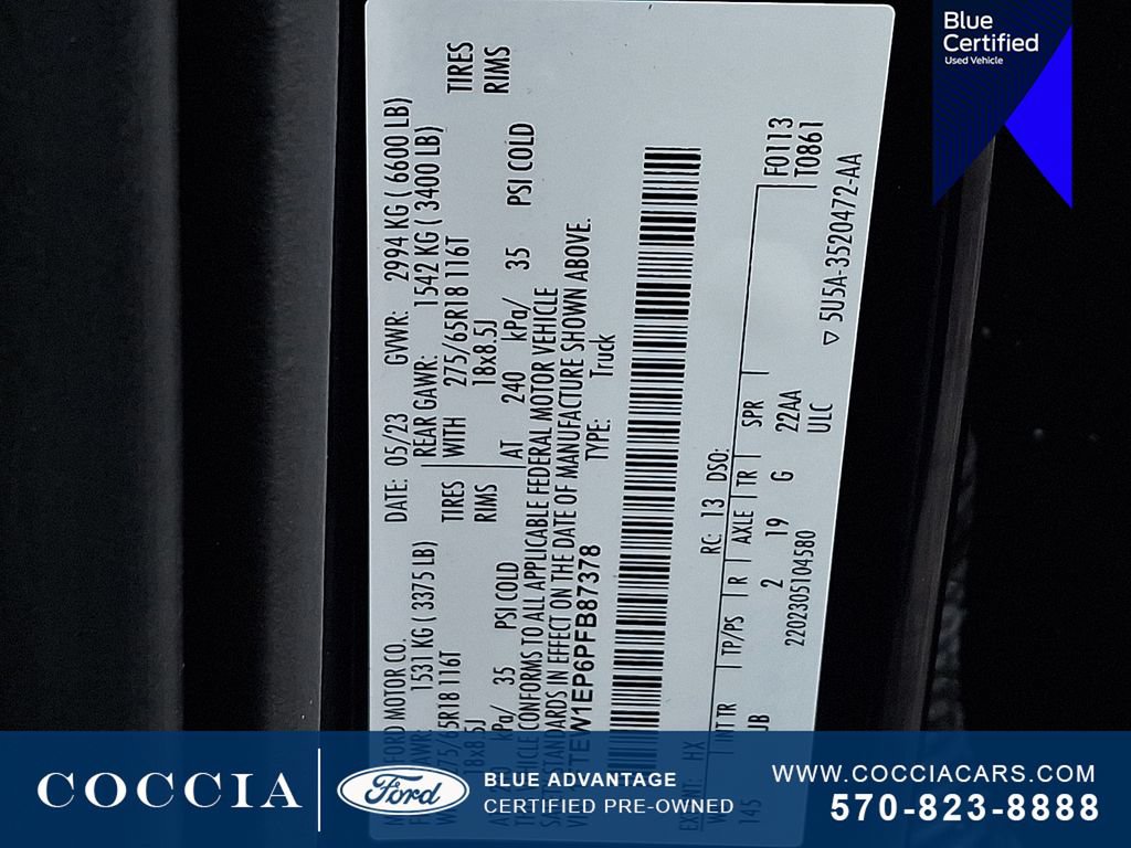 Certified 2023 Ford F150 XL w/ STX Appearance Package AWD/4WD image 27