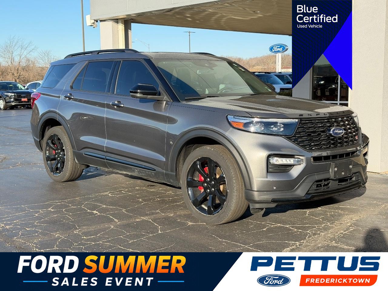 Certified 2023 Ford Explorer ST w/ Equipment Group 401A AWD/4WD image 1