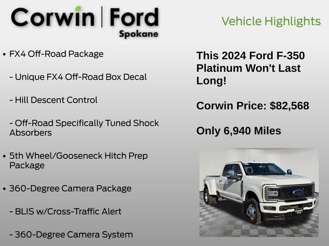 Certified 2024 Ford F350 Platinum image 12