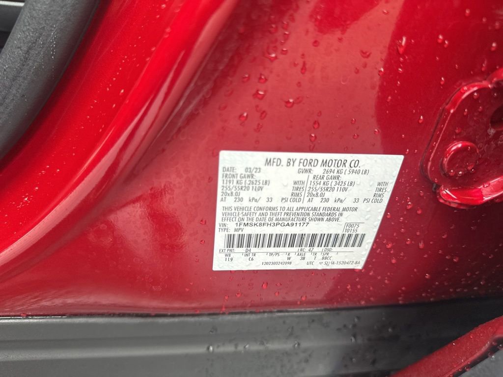 Certified 2023 Ford Explorer Limited w/ Equipment Group 301A AWD/4WD image 57