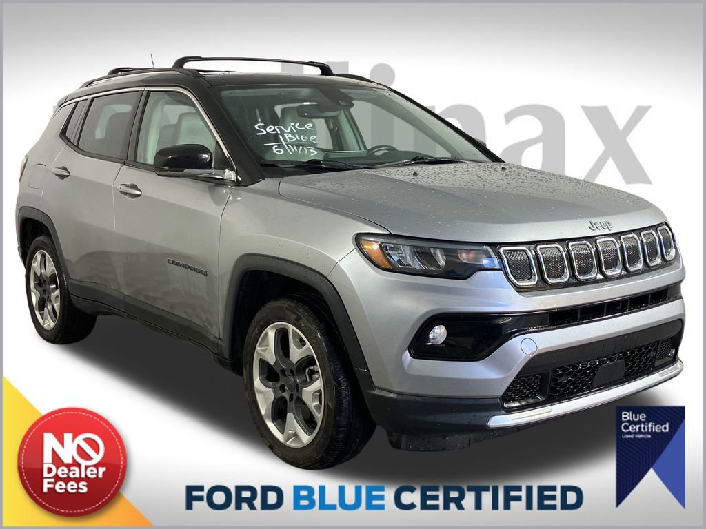 Used 2022 Jeep Compass Limited w/ Sun and Sound Group