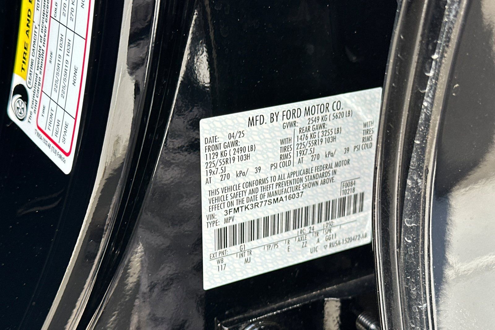 Certified 2025 Ford Mustang Mach-E Premium RWD image 33