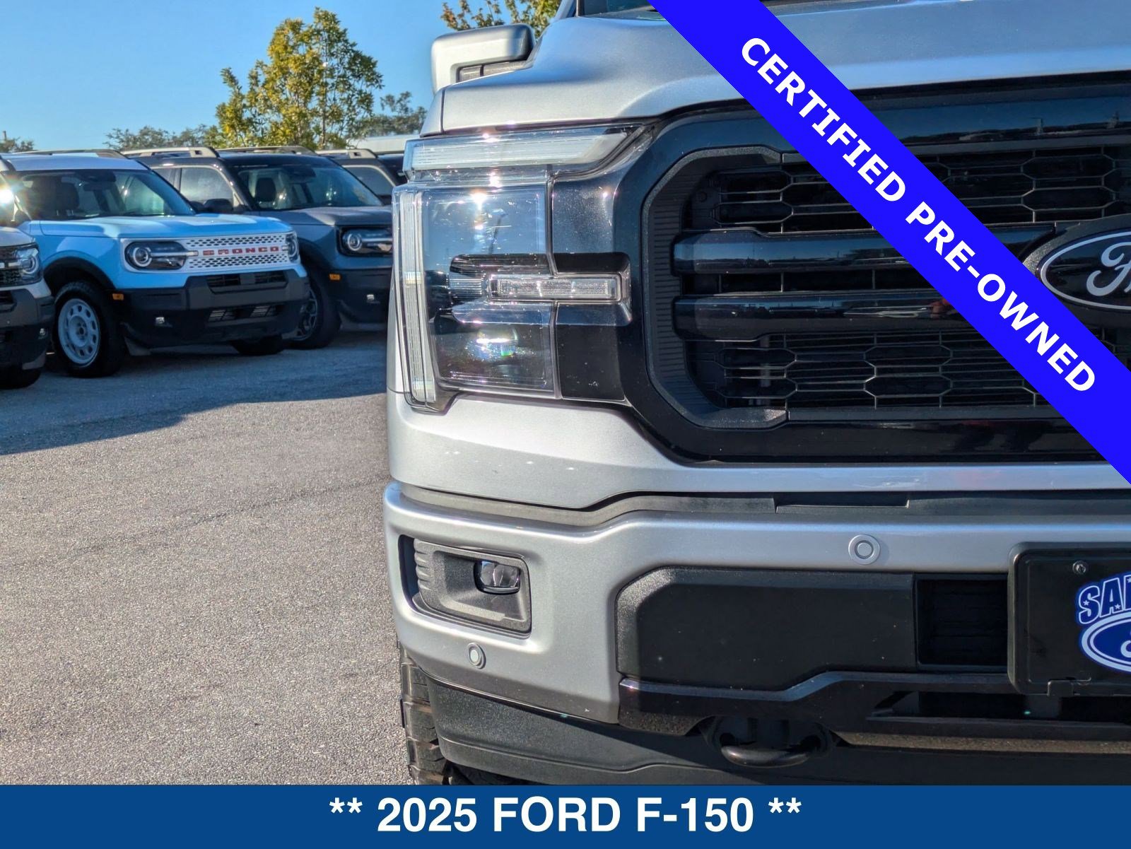 Certified 2025 Ford F150 Lariat w/ Equipment Group 501A Mid image 9