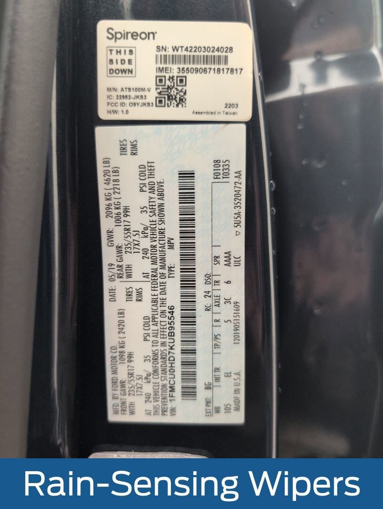 Certified 2019 Ford Escape SEL image 46