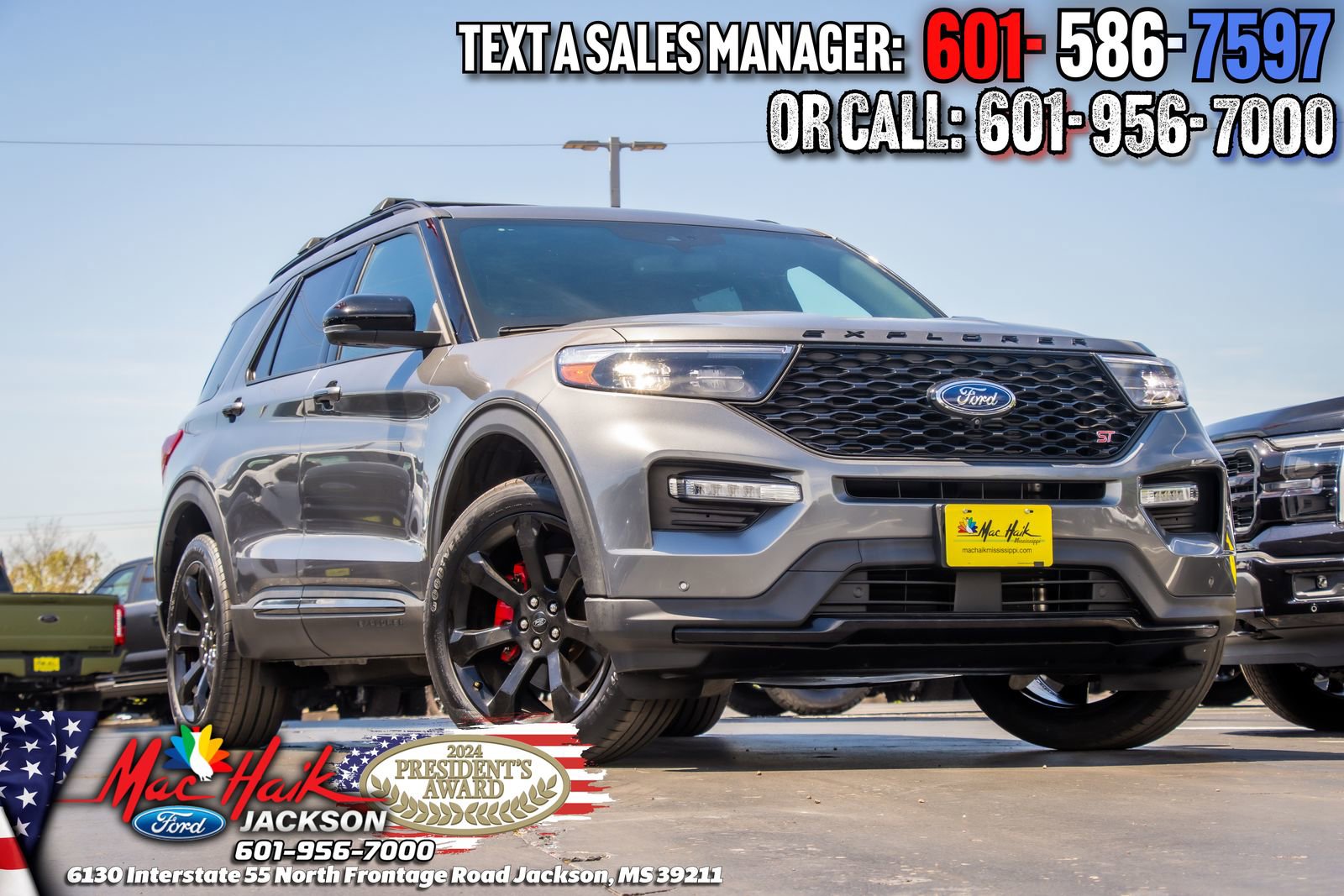 Certified 2023 Ford Explorer ST w/ Equipment Group 401A AWD/4WD image 1