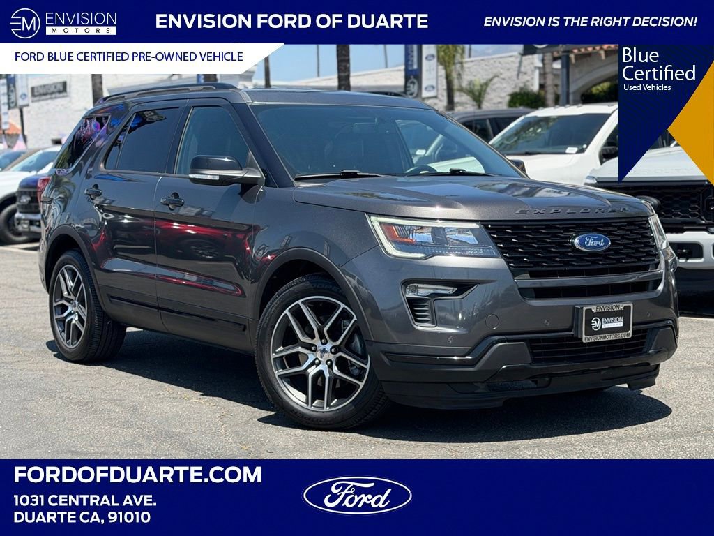 Certified 2019 Ford Explorer Sport