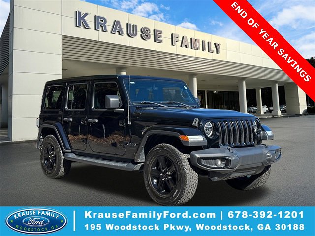 Used 2020 Jeep Wrangler Unlimited Sahara image 1