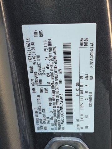 Certified 2024 Ford Escape Active FWD image 29