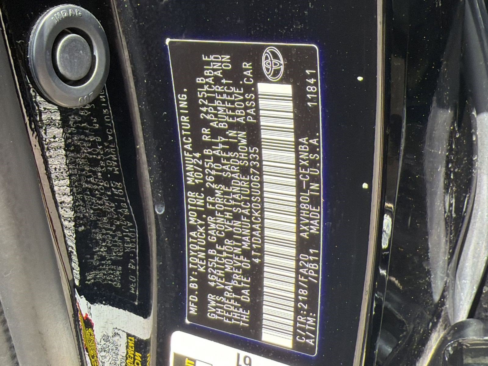 Used 2025 Toyota Camry LE w/ Convenience Package FWD image 20