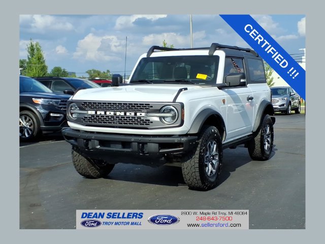 Certified 2023 Ford Bronco Badlands