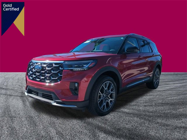 Certified 2025 Ford Explorer Platinum w/ Ultimate Package