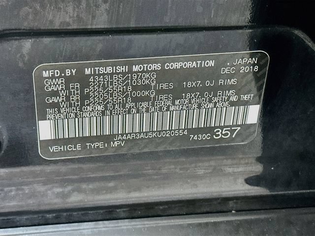 Used 2019 Mitsubishi Outlander Sport SE AWD/4WD image 35