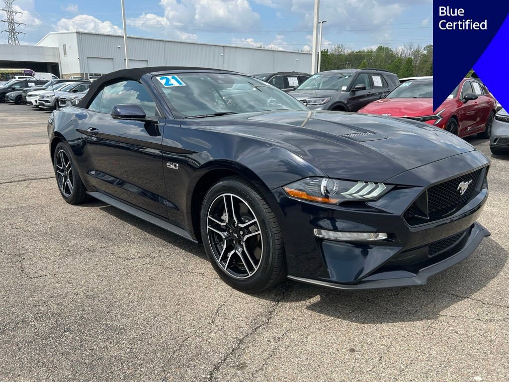 Certified 2021 Ford Mustang GT Premium w/ Equipment Group 401A RWD image 2