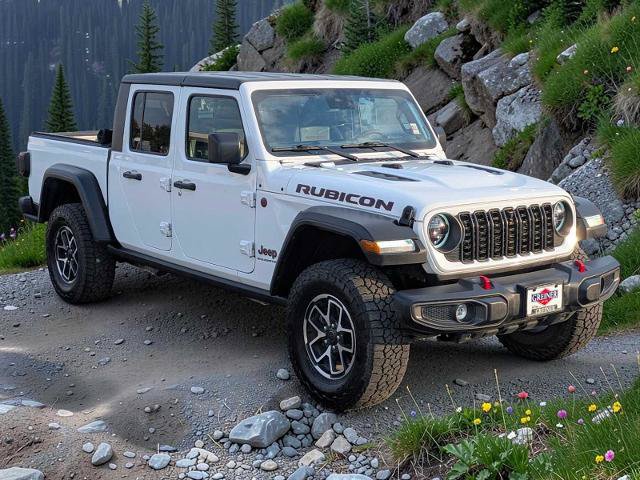 Used 2024 Jeep Gladiator Rubicon w/ Technology Group AWD/4WD image 8