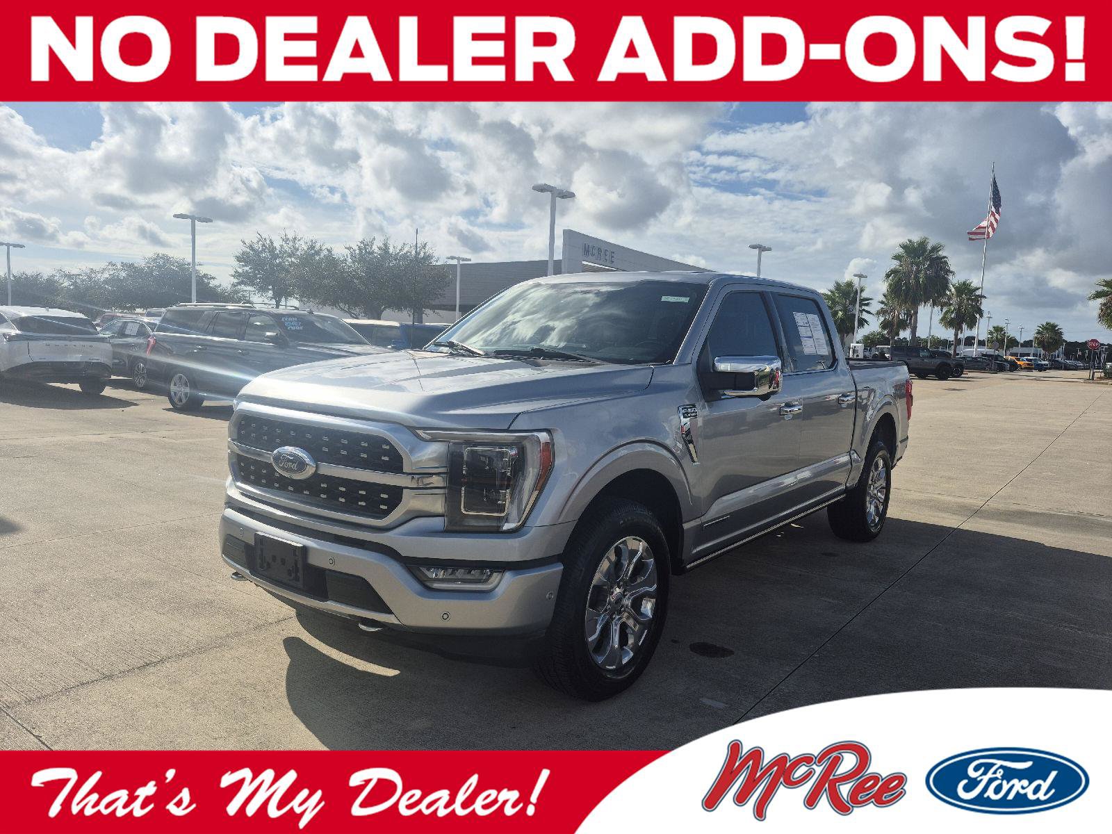 Certified 2023 Ford F150 Platinum w/ Equipment Group 701A High